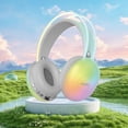 thumbnail image 4 of ¡Ahorra Más!, BT500 Nuevos auriculares inalámbricos Bluetooth con luz Auriculares Bluetooth Calidad de sonido HD Comercio exterior Luz de respiración en ráfaga Tarjeta estéreo Akmoler, 4 of 9