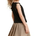 thumbnail image 4 of Plebaso Tank Tops for Girls Ruffle Sleeveless Cute Tee Tops Casual Crewneck Kids Girls Summer Blouses, 4 of 5