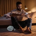 thumbnail image 6 of LACKUST Bluetooth Audio Cloth Speaker Plug-in Mini Stereo Outdoor Bluetooth Speaker Stylish External Light Long Battery Life Device Interconnection,Gray, 6 of 8