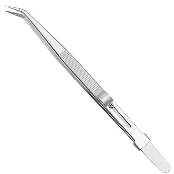 YIEMEEN Jewelry Making Straight Bending Tip Tweezers for Sewing Beading DIY Craft Tool