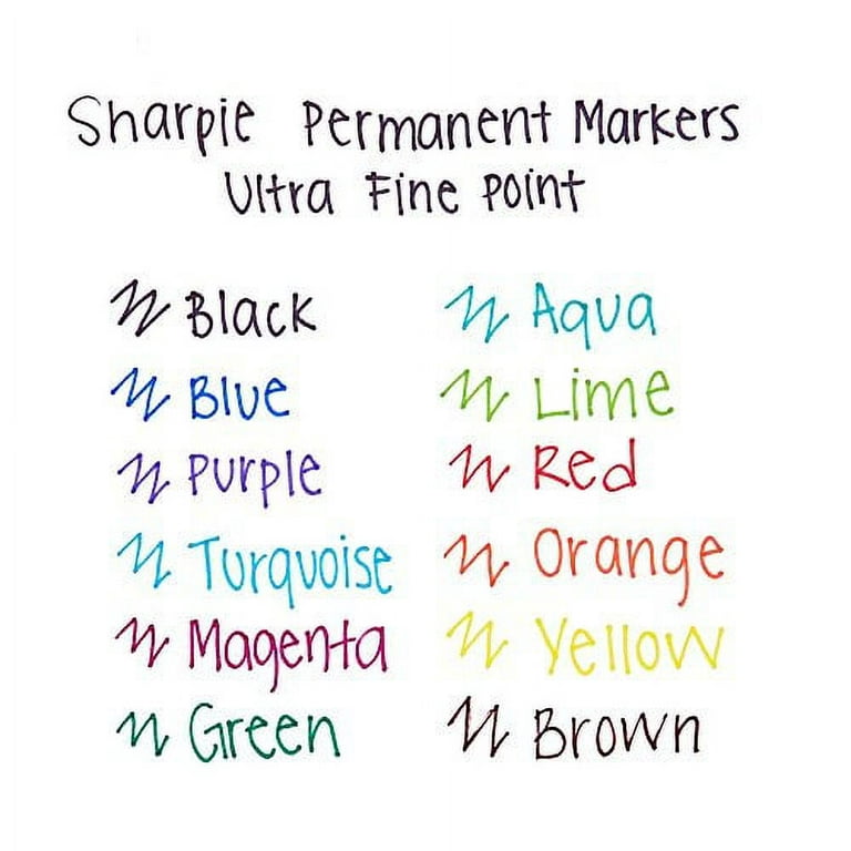 Sharpie® Retractable Ultra Fine Tip Permanent Marker, Bl