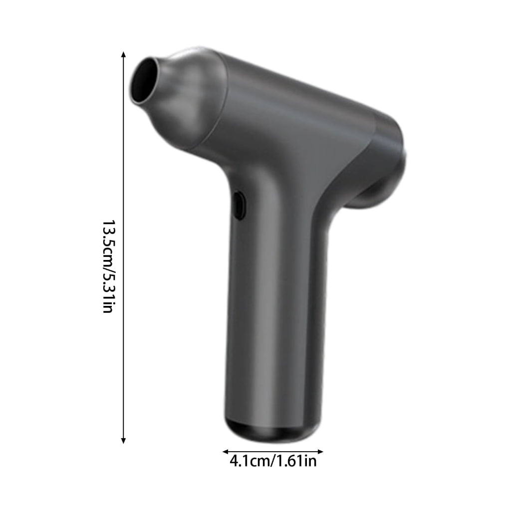 Cordless Fan Lightweight Dust Blower Handheld Engine Fan Air Duster 4 Speed for Women Men Computer Cleaning Outdoor