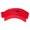 Red, variant on Bride & Groom Embroidered Cotton Twill Sun Visor - Khaki OSFM