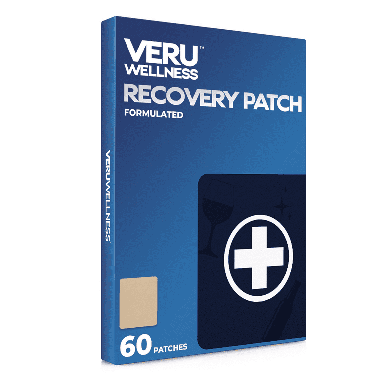 Veru Wellness Party Recovery Patch - Natural Defense Before Party or After  - 60 Count - Waterproof and Easy to Use