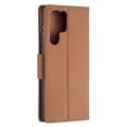 thumbnail image 2 of Allytech Wallet Case for Galaxy S22 Ultra, PU Leather with Lanyard Kickstand Shockproof Wrist Strap Shock Absorption Cards Holder Cash Pocket Case Cover for Samsung Galaxy S22 Ultra, Brown, 2 of 5