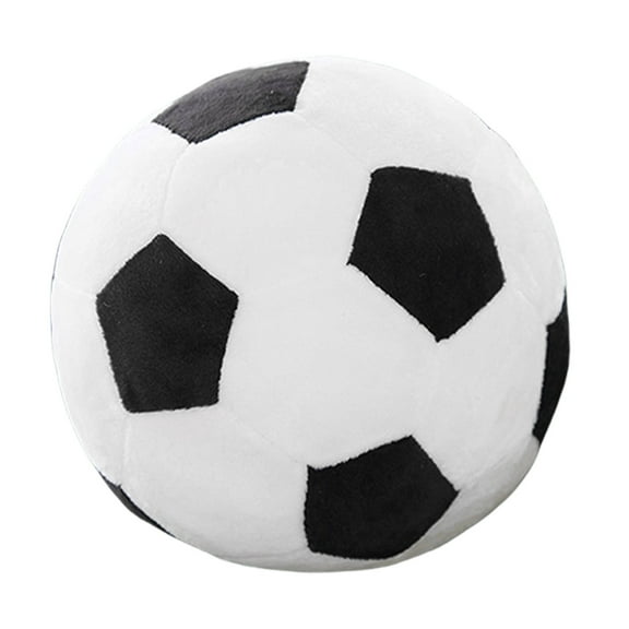 Comfortable Football Shaped Cushion Soft Soccer Plush Toy Bedroom and Sofa Decoration for Kids and Adults