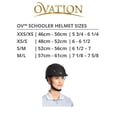 thumbnail image 3 of Casco de equitación escolar Ovation Deluxe - Certificado ASTM para competición ecuestre, 3 of 3