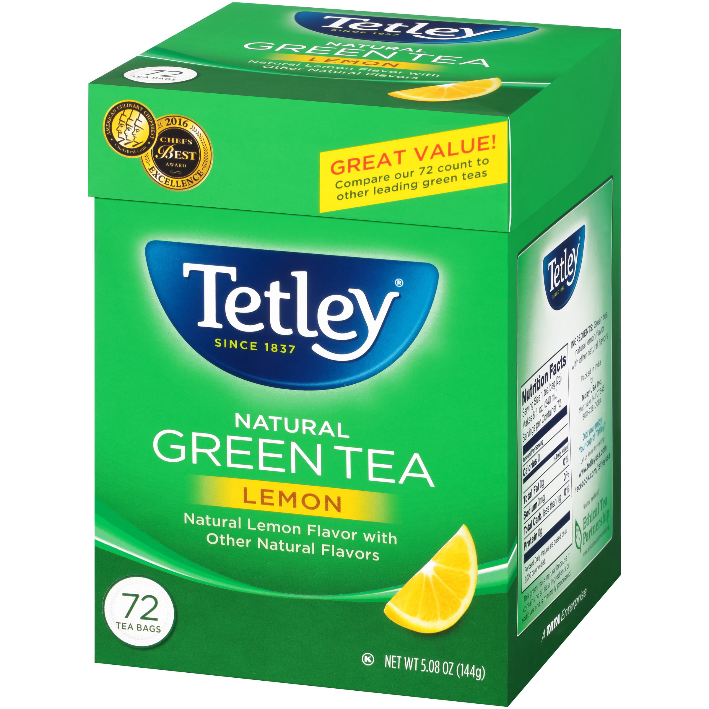 Uncle Lees Legends Of China Green Tea Lemon 100 Tea Bags  Walmartcom