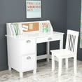 thumbnail image 1 of KidKraft Kid/Children Study Desk with Drawers & Chair Set - White | 26704, 1 of 6
