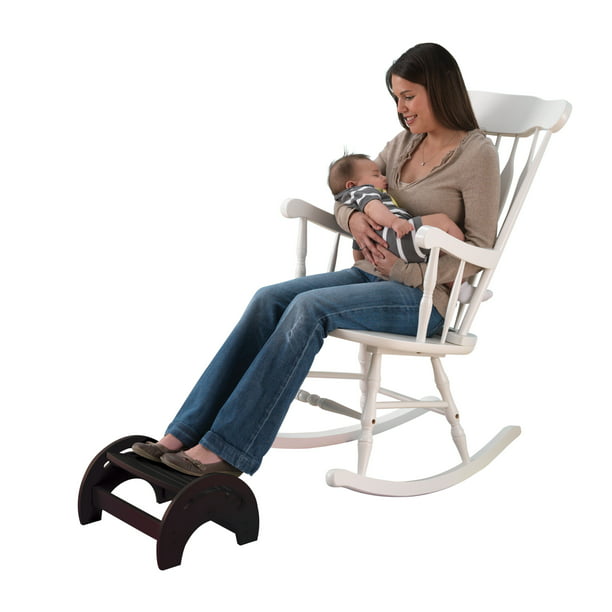 KidKraft Wooden Adjustable Footstool for Nursing with Anti-Slip Pads on  Base - Espresso - Walmart.com