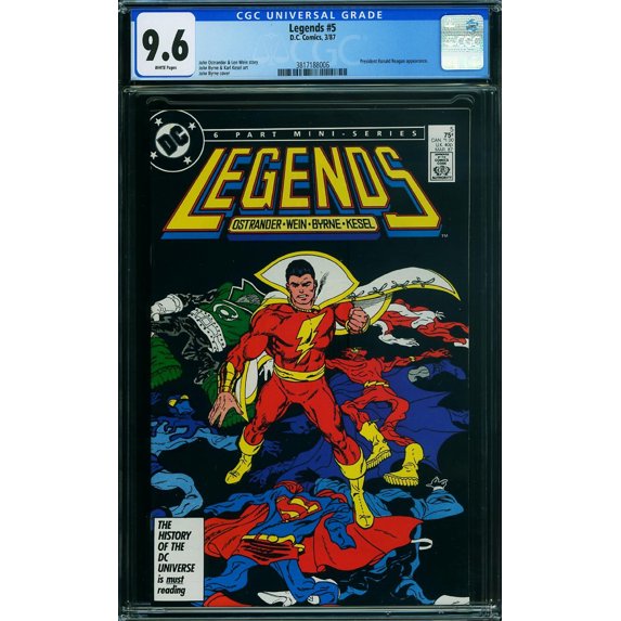 Legends #5 - CGC 9.6 Comic Book