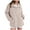 Beige, variant on Jackets for Women DYTTDG Women's Winter Warm Long Sleeve Lapel Jacket Zip Up Casual Loose Jacket with Pockets on Clearance