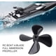 thumbnail image 3 of 4 palas para barco RC, 2.165 in 4 piezas CW CCW hélice de plástico de 4 palas para barco modelo RC, 3 of 4