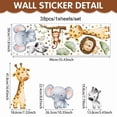thumbnail image 1 of Pegatinas Decorativas Adhesivas para Pared - Pegatinas Creativas para Refrigerador, Blanco MNFD, 1 of 6