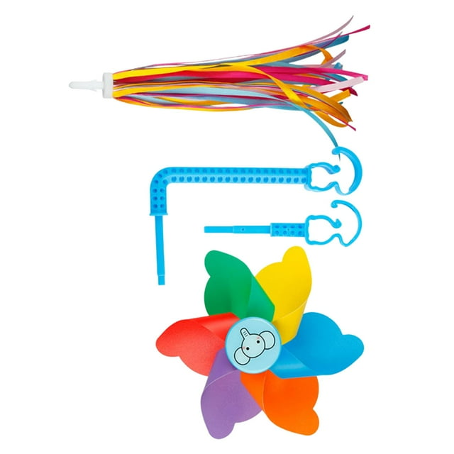 Molinillo de Manillar de Bicicleta para Niños Zulema Decoración 3D Colorida