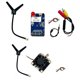 thumbnail image 1 of Módulo Receptor y Transmisor de Video FPV VTX VRX de 8 Canales, 1,7 G-1,9 G, 1,6 W, PAL/NTSC, para Gafas FPV Fatshark, 1 of 10