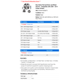thumbnail image 2 of Rear Brake Pad and Rotor and Wheel Hub Kit - Compatible with 2008 - 2014 Dodge Avenger 2009 2010 2011 2012 2013, 2 of 2