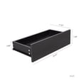 thumbnail image 5 of Dtwnek 4 Drawers Dresser Wood Storage Cabinet for Living Room, Office, 5 of 7