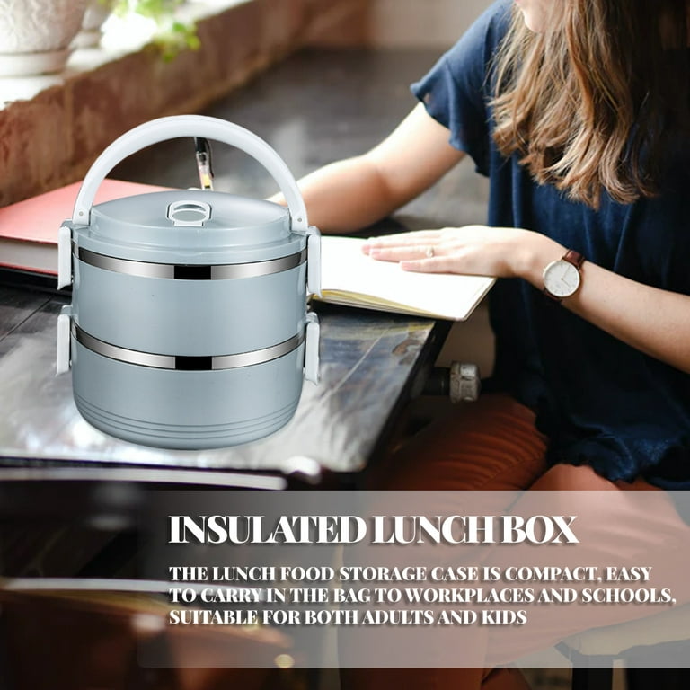 stainless steel stackable lunch box, stainless steel stackable