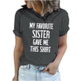 thumbnail image 2 of Fesfesfes Women T Shirts Short Sleeve Women Funny Printed Pattern Casual Fashion Soild Color Short Sleeve Tops Blouse Layering Shirts for Women L(US:8), 2 of 7