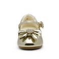 thumbnail image 5 of DREAM PAIRS Toddler Girls Mary Jane Front Bow Heart Rhinestone Buckle Ballerina Flat, 5 of 5