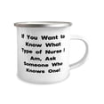 thumbnail image 2 of amangny Cute Nurse Gifts, If You Want to Know What Type of Nurse I Am,!, Inspire Birthday 12oz Camper Mug Gifts For Friends From Friends, Gratitude, Recognition, Gift ideas, Appreciation, 2 of 2