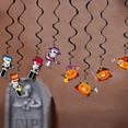 thumbnail image 3 of Halloween Hanging Swirl Decorations,Pumpkin Ghost Skeleton Hanging Swirl Ceiling Streamers, 3 of 5