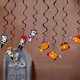 thumbnail image 3 of Decoraciones de remolino colgantes de Halloween, serpentinas de techo de esqueleto de fantasma de calabaza colgantes, 3 of 5
