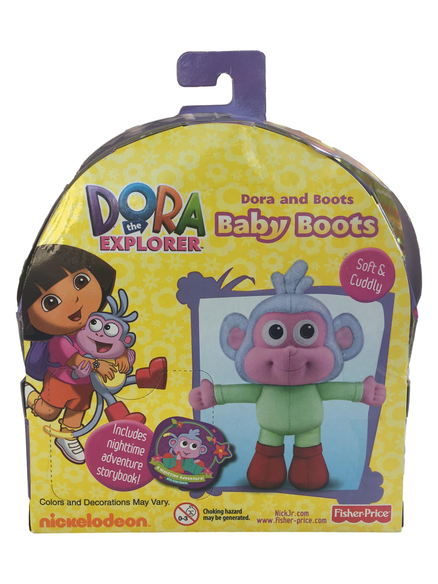 Dora the Explorer Talking Boots Plush Fisher Price 2001