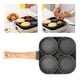 thumbnail image 5 of Sartén para huevos, sartén para panqueques, antiadherente, 4 tazas, sartén para huevos fritos, cocina de aluminio, mango de baquelita para el desayuno, 5 of 10