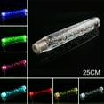 thumbnail image 1 of TFixolLED Light RGB Shift Knob Stick Crystal Transparent Bubble Gear Shifter10cm/15cm/20cm/25cm/30cm，Multicolor Gradient Shift Knob Universal, 1 of 7