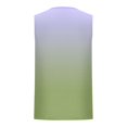 thumbnail image 3 of Camiseta sin mangas de cuello redondo para hombre, informal, a la moda, sin mangas, con estampado, cuello redondo, deportiva, de poliéster, 3 of 4