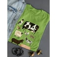 thumbnail image 3 of Barnyard Buds I. T-Shirt Women -Victoria Borges Designs, Female x-Large, 3 of 4