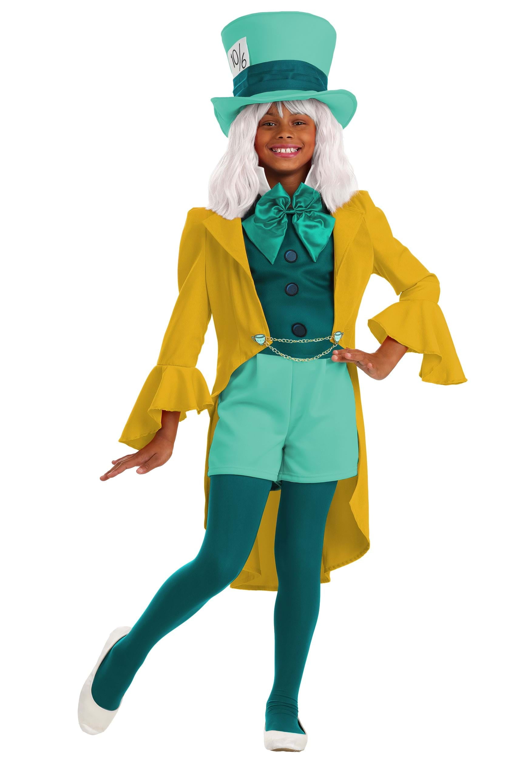 Wacky Mad Hatter Child's Costume