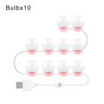 thumbnail image 1 of LED Makeup Mirror Light Full Backlit Mirror USB Table Mirror with Light 6 10 14Bulbs Lights ,Widely Use, 1 of 6