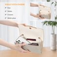 thumbnail image 3 of Bolso de noche y bolsos de mano UBAYMAX para mujer, satén champán, 3 of 9