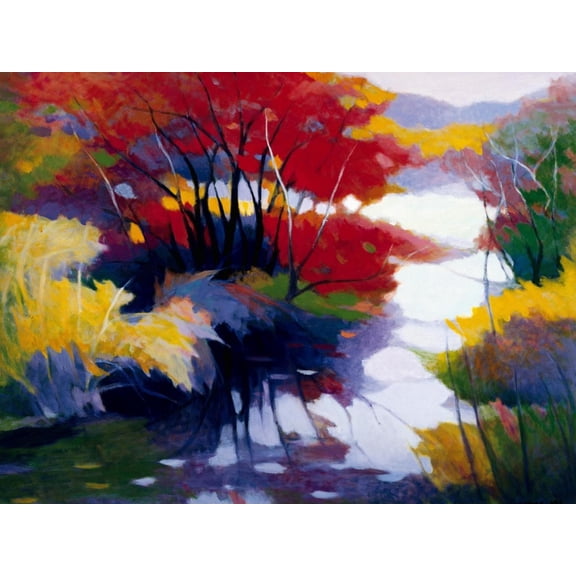 Art.com Indian Summer Art Print by Tadashi Asoma, 16" x 12"