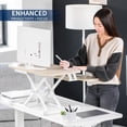 thumbnail image 4 of Convertidor de escritorio VIVO Serie K DESK-V028KF 71-43 cm Madera clara, 4 of 9