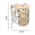 thumbnail image 3 of Running Hydration Vest Backpack Breathable Mesh for Marathon Hiking Camping, 3 of 9