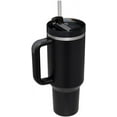 thumbnail image 1 of Inkcraft 40oz  Stainless Steel Mountaineer Coffee Mug Insulated Coffee Mug with Handle & Straw - Portable Travel Water Bottle, 1 of 6