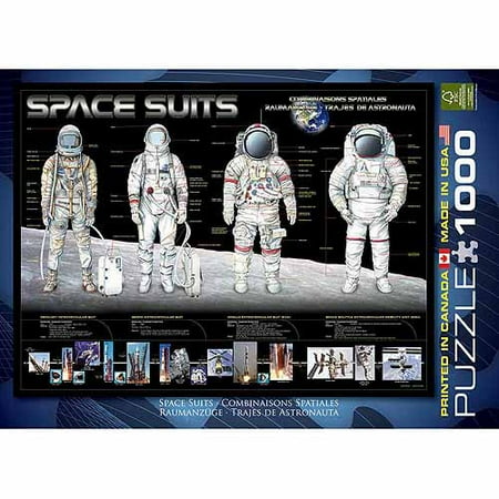 EuroGraphics Space Suits 1000-Piece Puzzle
