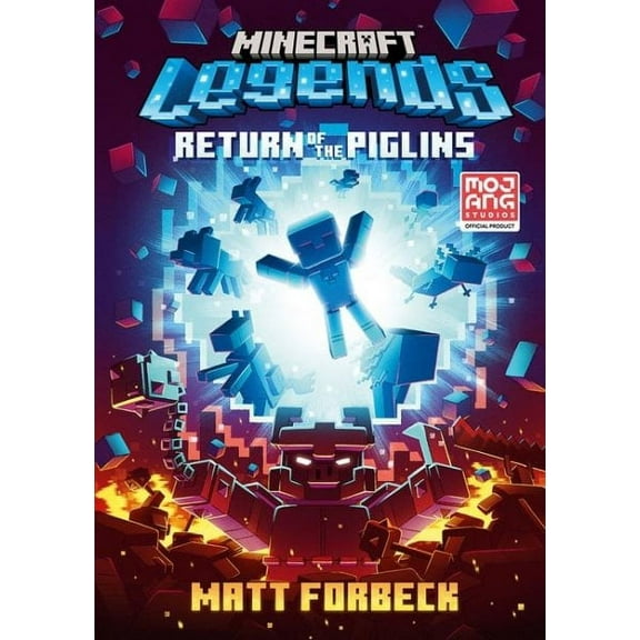 Minecraft Legends Return Of The Piglins by Matt Forbeck 2023 Paperback NEW