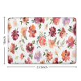 thumbnail image 5 of Pioneer Flower Floral Print Flannel Non Slip Door Rugs,Washable Door Mats Indoor,Decorative Door Mats,Dirt-Resistant and Absorbent Doormat for Entrance,Bedroom,Kitchen,Bathroom,23.5"x16", 5 of 5