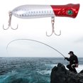 thumbnail image 3 of Cebo Falso 3D pesca Popper señuelo Isca cebo duro artificial anzuelo aparejos 12g 8,5 cm, 3 of 8