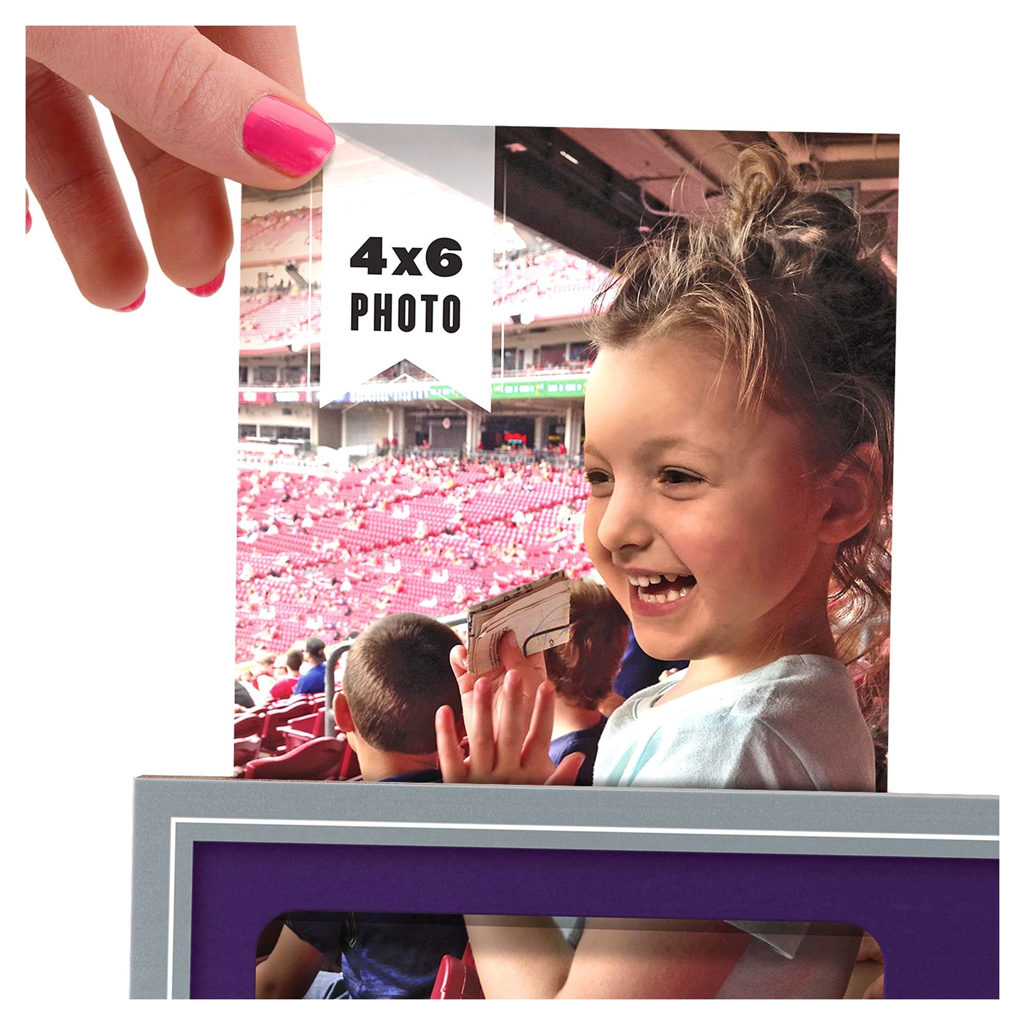 IDNA TCU Horned Frogs 3D Logo Series Picture Frame