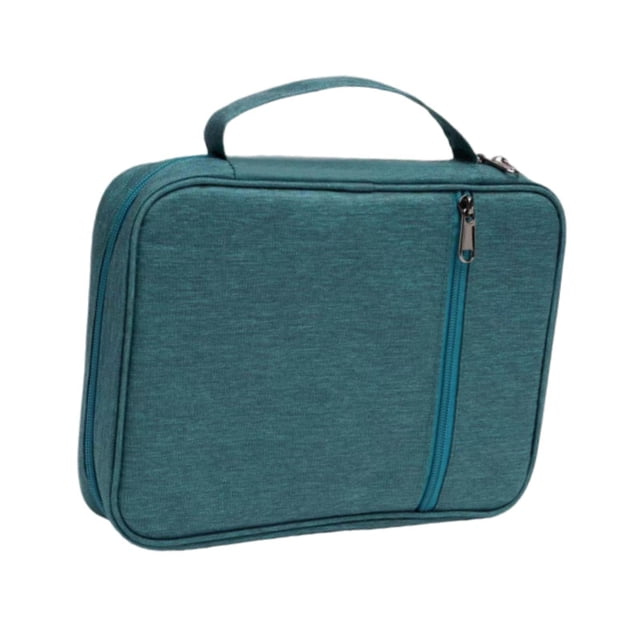 serony Étui de Protection Bible Sac à Dos Décontracté avec Poignée Livre avec Compartiment Vert Housse Verte 28x5.5x20.5cm