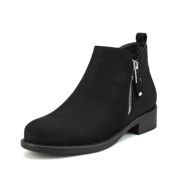 womens ankle boots with no heel
