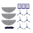 thumbnail image 2 of Accesorios Para Robot Aspirador, Cepillos Para Robot Aspirador De Larga Duración Filtro De Alta Eficiencia Paño Para Fregona ABS Fácil Instalación Ajuste Preciso Para, 2 of 7