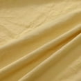 thumbnail image 6 of HOMERRY Yellow Ruffle Pattern Duvet Cover Queen Size, 3PCS Soft Microfiber Fabric Duvet Cover, 90x90 in, 6 of 7