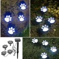 thumbnail image 2 of Solar S Outdoor Dog Paw S (juego De 4) En S, 2 of 5